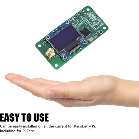 Kit DIY pour Raspberry Pi avec boîtier d'antenne LED MMDVM Hotspot et support DMR YSF P25 (1/5)