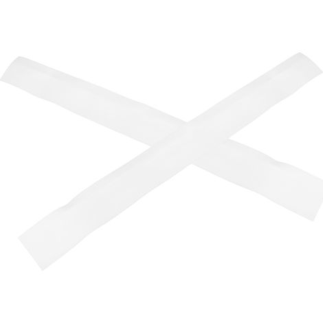 Lot de 2 joints d'étanchéité en silicone pour plaques de cuisson, résistants à l'huile, pour la cuisine (blanc, 53 cm). (1/5)
