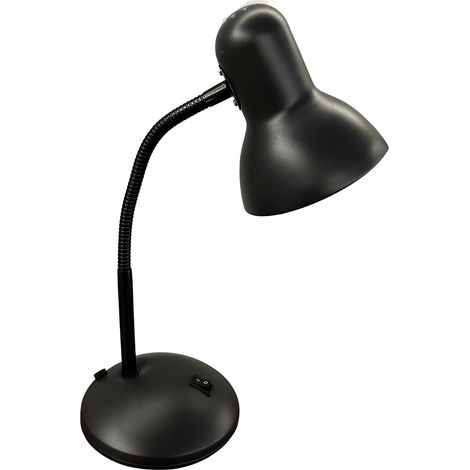 Lampe de Bureau PISA Orientable Conception Portable pour Atelier ou Chevet Design Élégant en gris, E27 Ampoule Non Incluse (GRIS) (1/5)