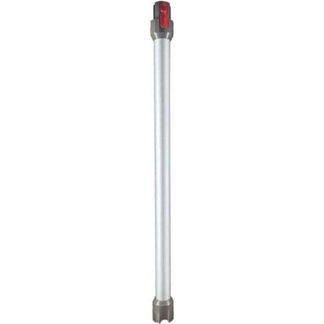 Tubo telescopico per Dyson, tubo di prolunga rigido compatibile con Dyson V7 V8 V10 V11 V15, tubo di aspirazione a connessione rapida per aspirapolvere Dyson con due spazzole 2 in 1, argento (1/4)