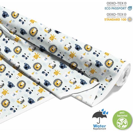 TISSUS DÉCORATIFS D'EXTÉRIEUR OXFORD - Motif Animaux de Safari I DX548 (1/5)