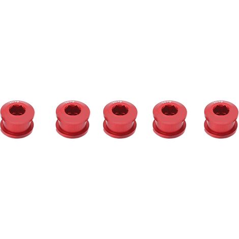 ultraleichte Kurbelschrauben aus Aluminiumlegierung für Rennräder und Mountainbikes, Rot (1/5)