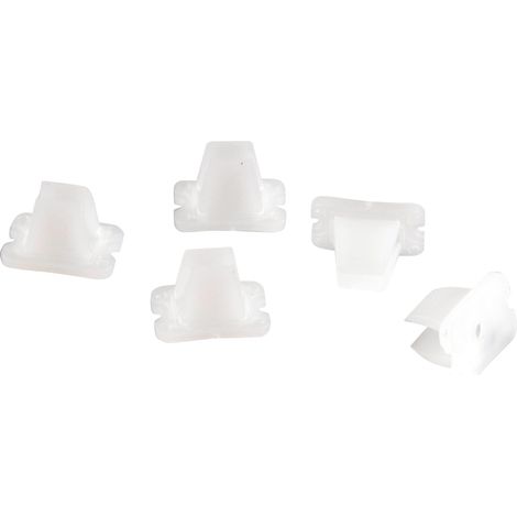 Kit lot 5 clips fixation ruban LED NEON Polux 316448 (1/4)