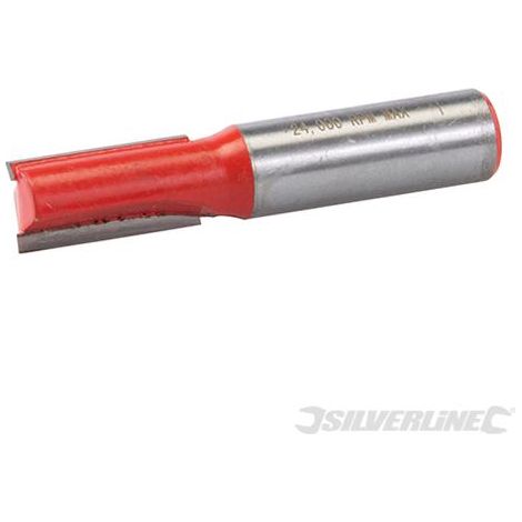 Silverline Fresa diritta metrica 1/2'' 12 x 25 mm