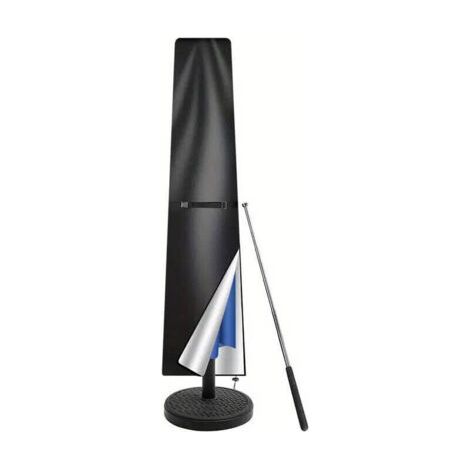 Waterproof 420D Oxford Fabric Straight Parasol Cover, Parasol Cover, Protective Parasol Cover, Straight Parasol Tarpaulin with Zipper - Black (190X30/50 cm)