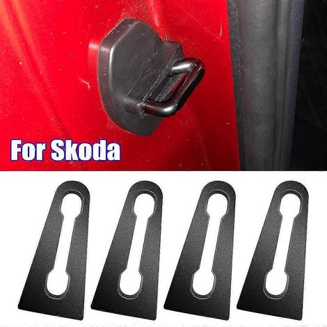 amortisseurs de verrouillage de porte de voiture, butées d'étanchéité, insonorisants pour Skoda Fabia, Kodiaq, Octavia, Rapid, Superb, Yeti Quiet 4e4837763 -- (1/5)