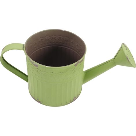 vintage en fer de style européen finition verte Pot de (1/5)