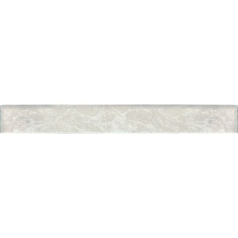 LISTEL SELECT ARGENT 1 PIÈCE 5 x 40 CM CASA LINEA