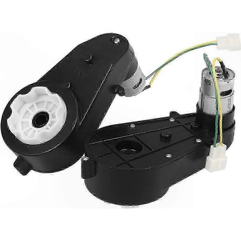 2er-Pack 12V Hochgeschwindigkeits-Elektromotoren (40000 U/min) für Kinder-Tretfahrzeuge, mit Getriebe, RS550-kompatibel, Ersatzteile (1/5)