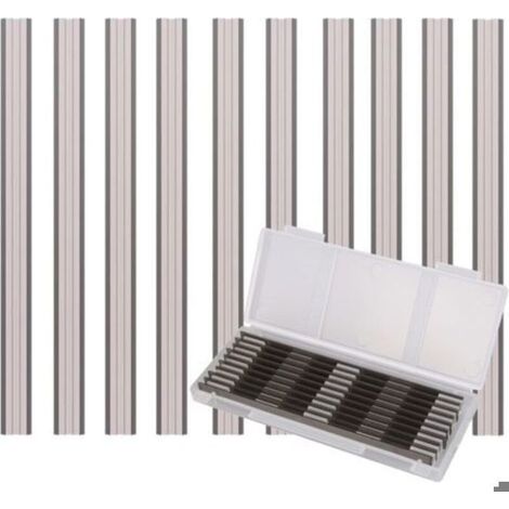 Lames de rabot électrique 82x5,5x1,1 mm pour raboteuses universelles - Lot de 10 pièces (1/4)