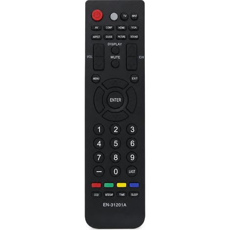 Telecomando TV compatibile con televisori Element e Hisense, modello EN-31201A (1/5)