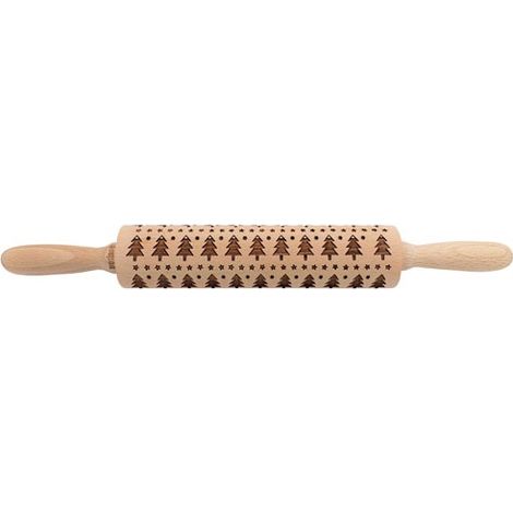 PATISSE - ROULEAU PATISSERIE BOIS DECOR SAPIN