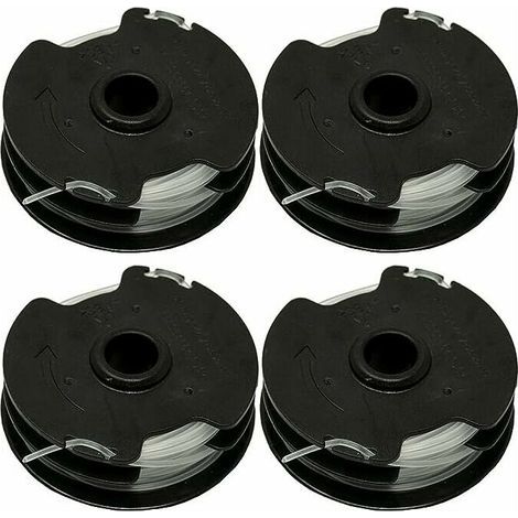 Lot de 4 bobines de Rechange pour débroussailleuse sans Fil Parkside PRTA 20-Li C3 IAN351753 (1/5)