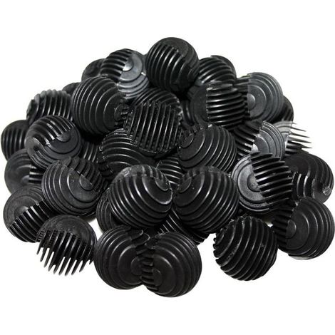 120 Bio Balles pour aquariums ou bassin de jardin. Diamètre 28mm (1/2)