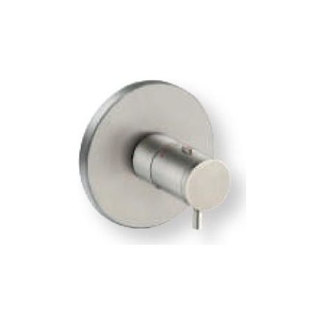 FACADE EXTERNE PIX INOX PLAQUE RONTDE 1 SORTIE - CRISTINA ONDYNA XX70028