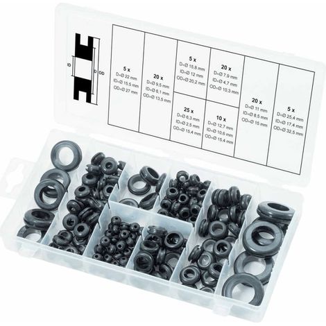KS Tools Kit di manicotti antipiega 110 Parti