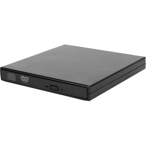 Graveur DVD USB externe, lecteur optique, accessoire pour ordinateur portable ou de bureau Windows XP/8/Vista (1/5)