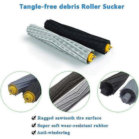 Kit de cepillos de repuesto para iRobot Roomba serie 800 900, 800 805 hwy