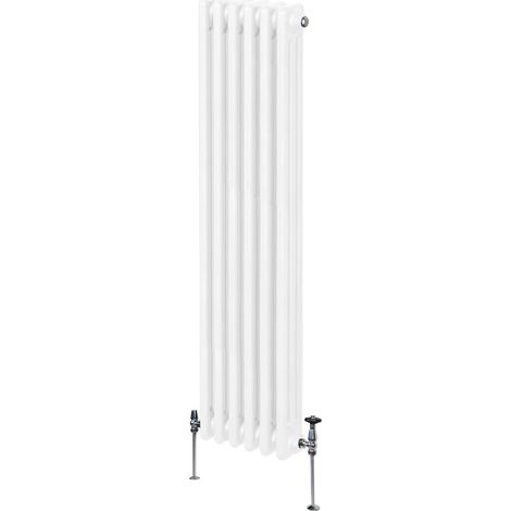 Traditional 3 Column Radiator - 1500 x 292mm - White (1/5)