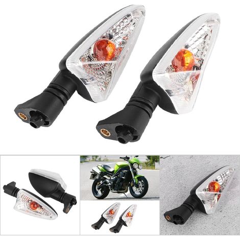 1 Paire Clignotant Motocyclette Feu de Signal Lumière pour Tiger Daytona (1/5)