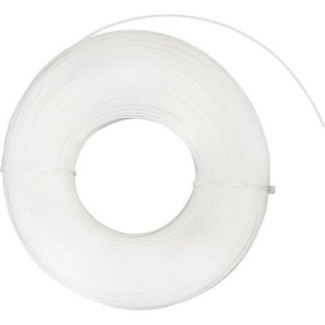 Corde Ronde Blanche en Nylon pour Tondeuse 1.6mm x 175m - Fil de Coupe Durable pour Têtes de Tonte - Idéal pour le Jardinage et l'Entretien des Pelouses - (1/5)