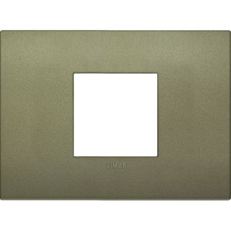 VIMAR - 19652.77 Placa clásica 2M verde mate central