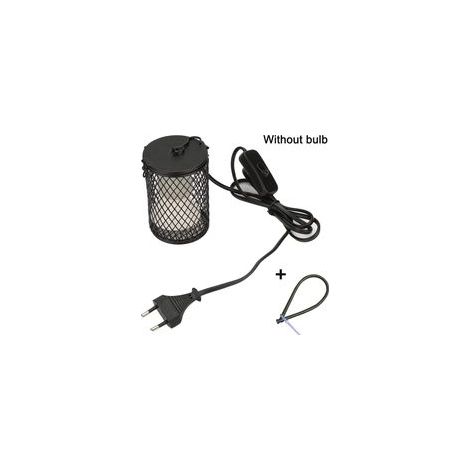Abat-jour en filet anti-brûlure conforme aux normes européennes (sans lampe) + ressort anti-morsure (1/5)
