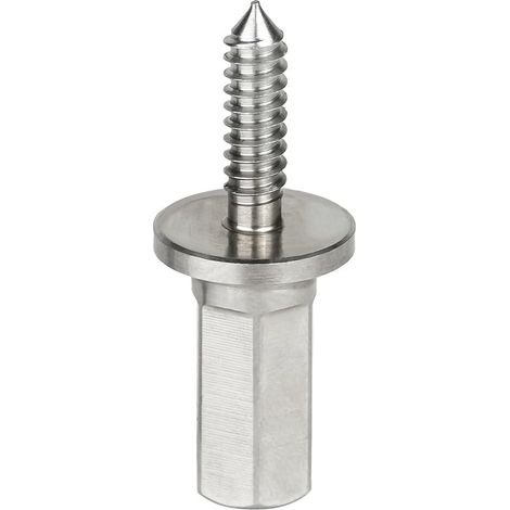 Dowel Maker Accessories Stock Holder Screw Nail Drill Adapter Use to attach the stock to the drill