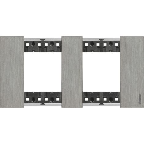 Living Now plaque or 2X2 modules 71V BTICINO BTKA4802M2ZW