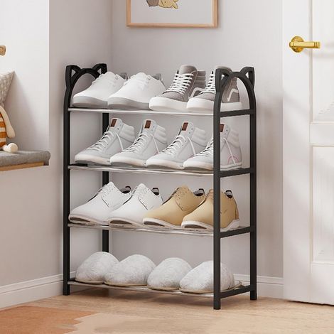 Étagère de rangement à 4 étages pour la maison - Meuble à chaussures simple - Multifonctionnel (1/5)