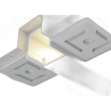 Profilé aluminium Corbeau - 2 mètres Aluminium - Ledme - LM3873 (1/3)