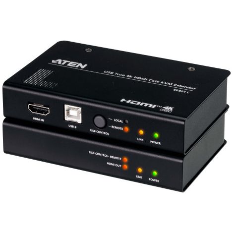 ATEN EXTENSOR KVM CAT 5 VGA/AUDIO USB (1280 X 1024 A 200M) (CE750A-AT-G)