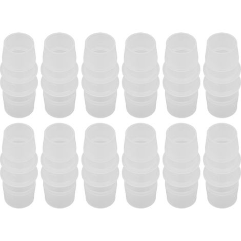 12 gerade Schlauchverbinder mit Widerhaken, gleicher Durchmesser 19 mm/19 mm, PP-Rohrverbinder, Rohrverbindungszubehör, Packung mit 12 Stück. (1/5)