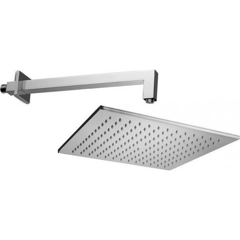 Composizione Syncro King con soffione 30x30 e braccio doccia da