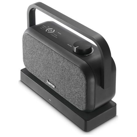 Hama 00221849 altoparlante Nero, Grigio Wireless