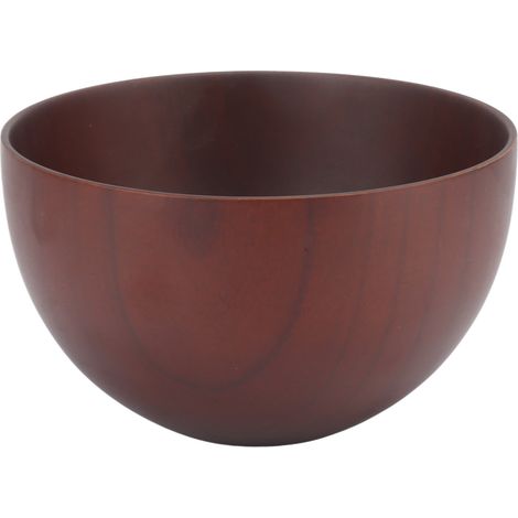 Bol à Nouilles en Bois, Motif Unique de Veines Naturelles, Bol Japonais pour Soupe, Riz ou Salade, Idéal pour Maison (1/5)