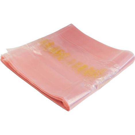 BJZ A-60933 Sac poubelle 20 l PE 0.027 mm (l x H) 460 mm x 550 mm rose 200 pc(s)