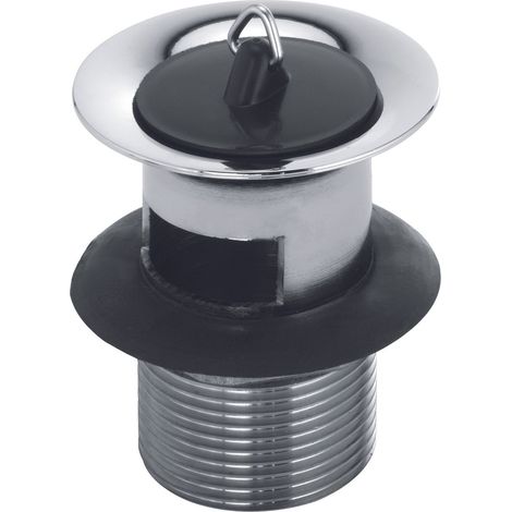 Válvula de vástago KLUDI G 1 1/4 con rebosadero, sin cadena de (1/3)
