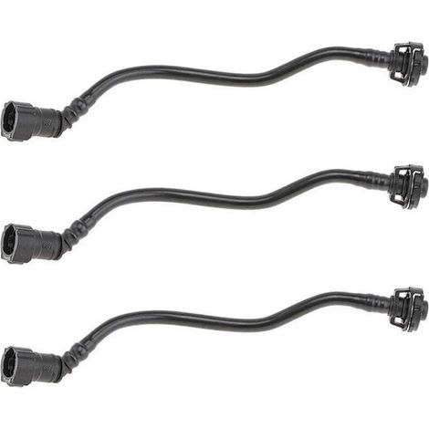 3X 95B122447,95B122447E Tuyau de réservoir de liquide de refroidissement moteur pour Porsche Macan 95B 2014-2018 (1/5)