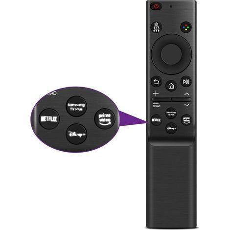 Remplacement pour Télécommande Samsung BN59-01327B – Télécommande Universelle pour Samsung Smart TV QLED/LED/LCD/OLED HDTV 4/8K UH (pour sumsung BN59-01388)