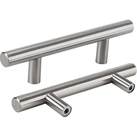 2 Stück Griffe für Küchenschränke 96mm lochabstand Küchengriffe Edelstahl Schubladengriffe Schrankgriffe Edelstahl Möbelgriffe Edelstahl Türgriffe Küche Möbel Griffe (1/5)