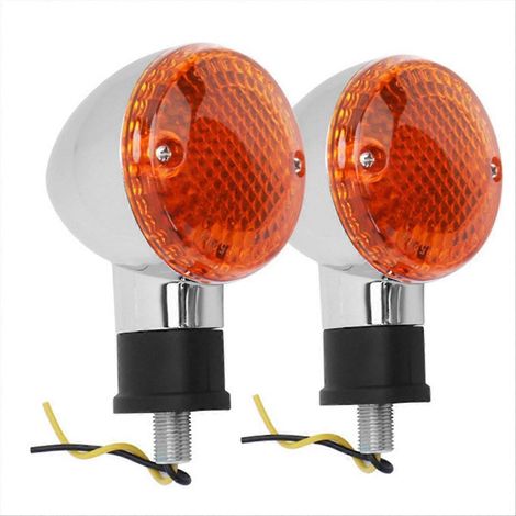 Clignotant de moto rétro, ampoule indicateur, style café racer, pour Bolt XV950 R/C Spec 2014-2018 A (1/5)