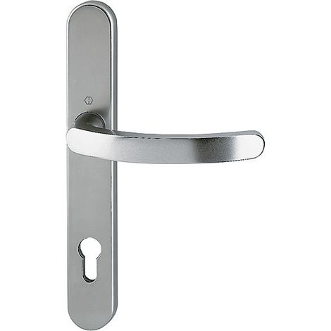 HOPPE® Drücker-Halbgarnitur mit Schmalschild Luxembourg 1500/3357SN, Aluminium, 8007064