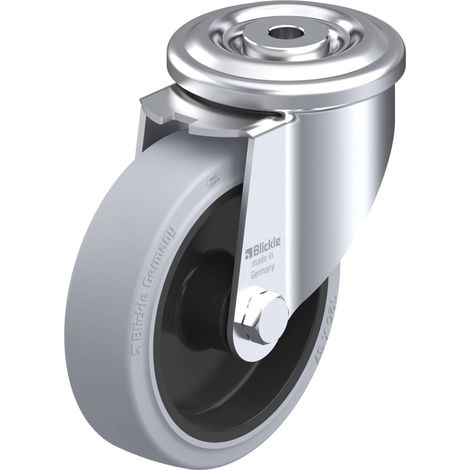 [NEUWERTIG] Blickle 641324 Lkr Poev 125 R Sg Lenkrolle 125mm Tragfähigkeit 250kg B-Ware