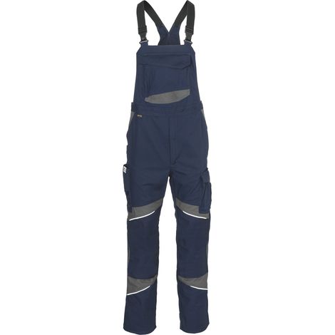 Kübler Latzhose ACTIVIQ cotton+ 3450 dunkelblau/anthrazit Gr. 30 (1/2)