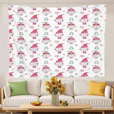 tapisserie rétro tendance pour nappes de chambre à coucher, décoration de chambre 150x130cm (1/5)