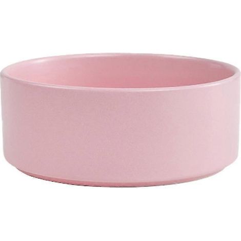 Comedero de cerámica para mascotas para gatos y perros pequeños, plato de cerámica antideslizante para gatos. (1/5)