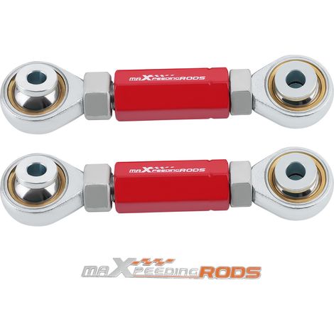ADJUSTABLE REAR ALIGNMENT TOE ARMS FOR 88-00 HONDA CIVIC 93-97 DEL SOL 88-91 CRX (1/5)