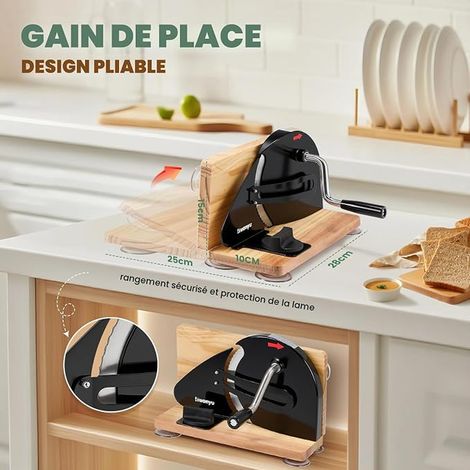 Manual Bread Slicer (Black)
