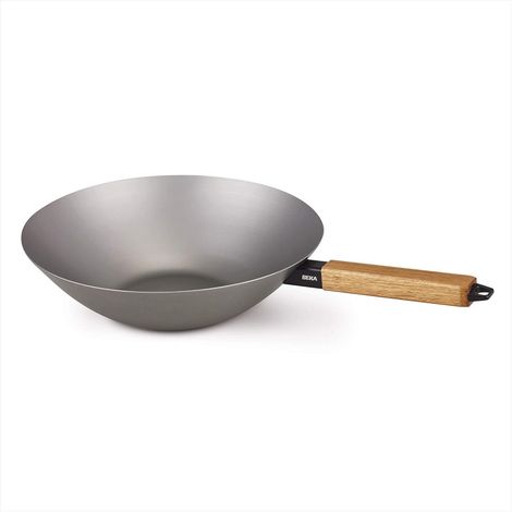Beka Nomad Sartén Wok Gris Oscuro Acero Carbono (1/2)